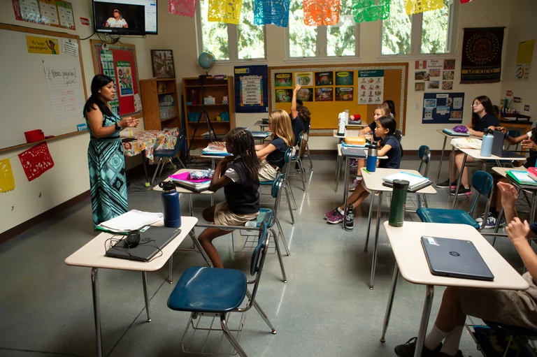 Teachers who challenge and support